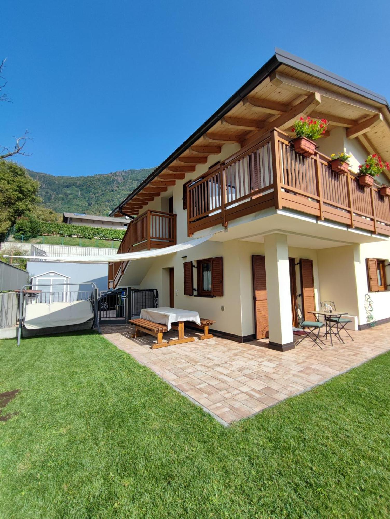 Apartament Il Riccio Del Castagno Novaledo Zewnętrze zdjęcie