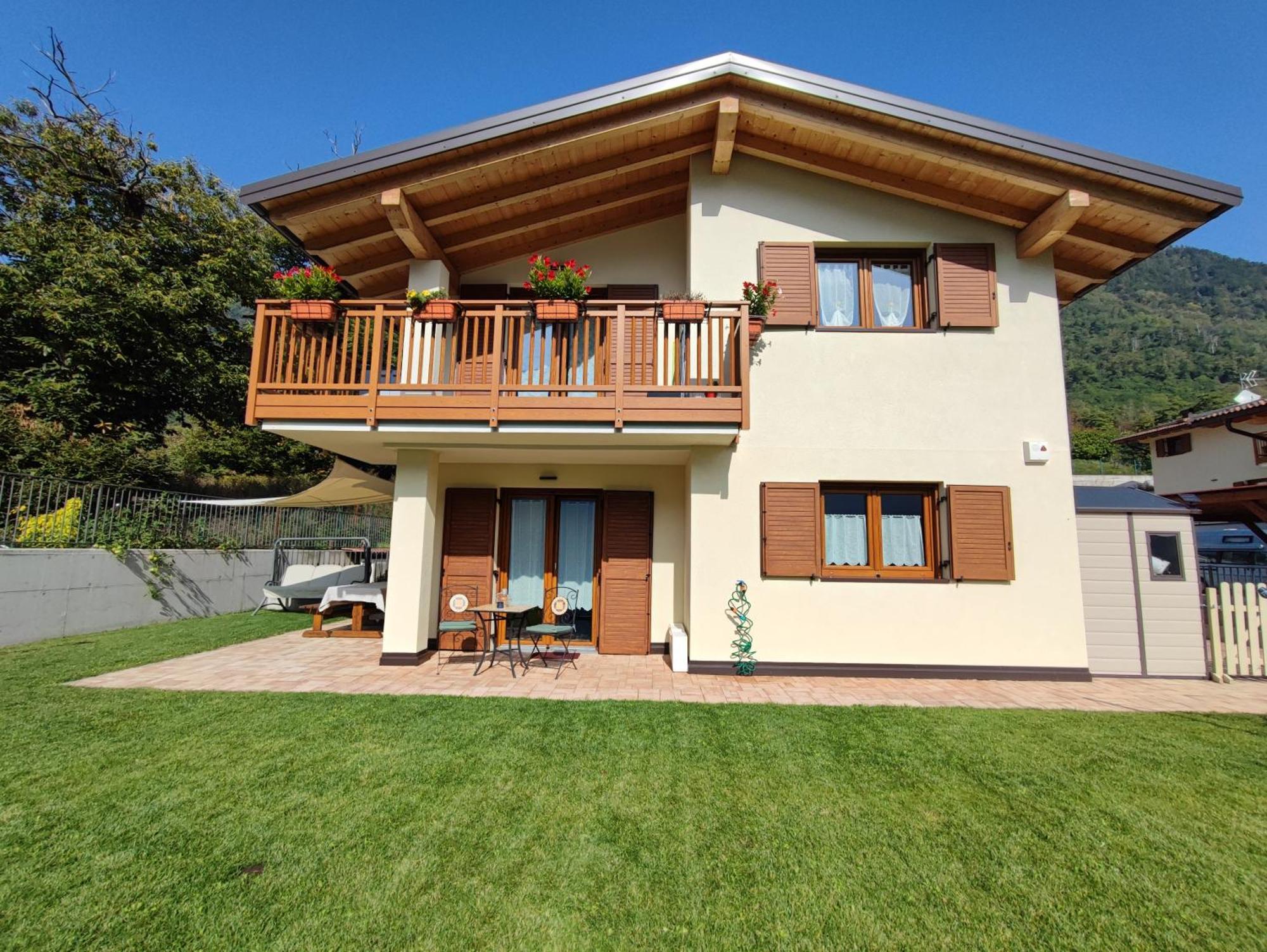 Apartament Il Riccio Del Castagno Novaledo Zewnętrze zdjęcie